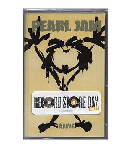 Pearl Jam Alive Edicion Cassette Importado Nuevo Cerrado