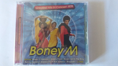 Cd    Boney M -    Greatest Hits In Concert