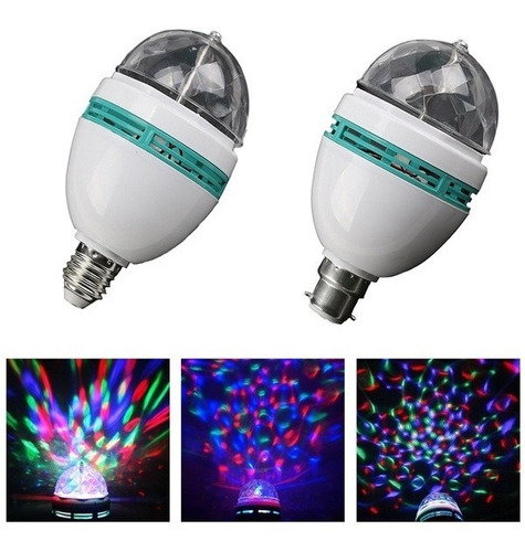 Foco Led Multicolor Para Antros O Fiestas 