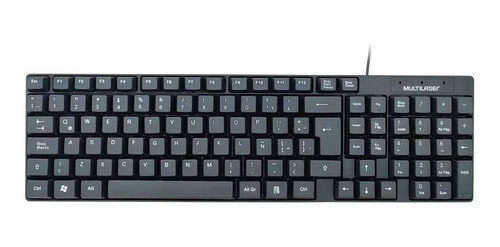 Teclado Usb Español Multilaser Tc501 Negro