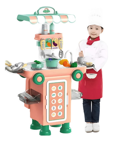 Juguete Para Niños 2 En 1 Set De Helados Autobús Env