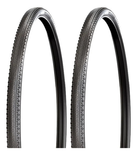 Par Pneu 26x1.50 Levorin Cyclocross Semi Slick 26 X 1.50 Cor Preto