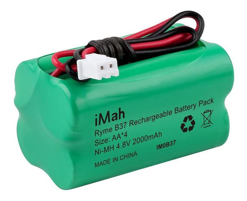 Imah Ryme -cell Aa Bateria Mah Reemplazo Para Luz Led