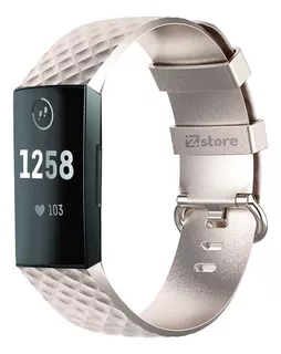 Correa Compatible Con Fitbit Charge 4 Dorado