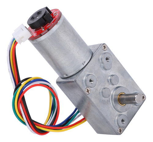 Motor De Engranajes Dc, Reductor De Gusano, Encoder, Motores