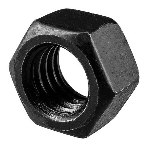 250 Tuercas Hexagonales 1/4puLG Grado 5 Acero Negro Surtek