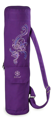 Bolso Para Tapete De Yoga Correa De Hombro Gaiam ( Colores ) Color Morado / Deep Plum Surf