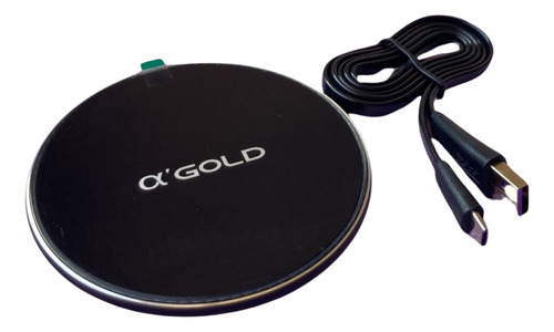 Carregador Celular Indução 20w Para iPhone Samsung Motorola Cor Preto