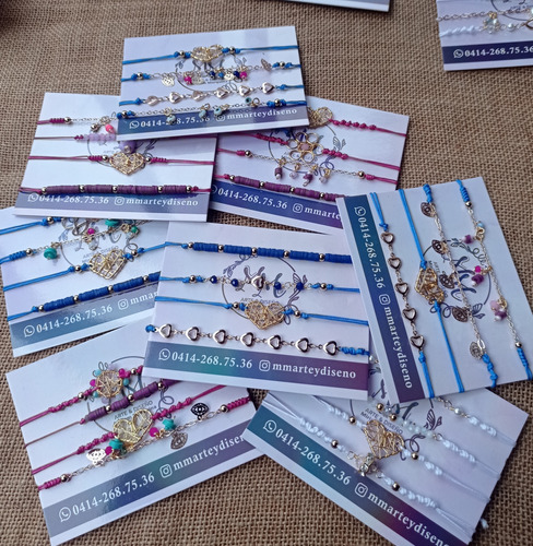 Sets De 4 Pulseras Económicas Bonitas 