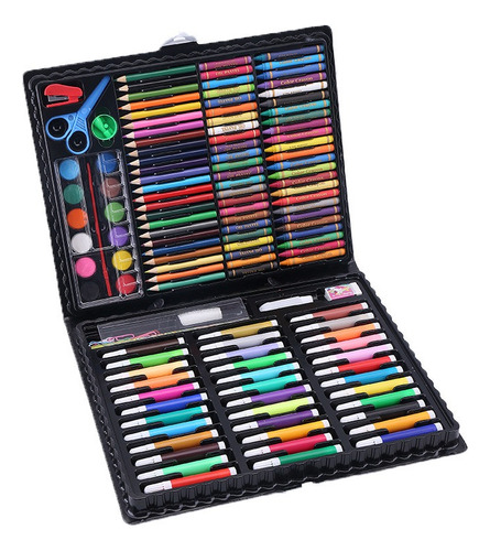 Set150 Lápices De Dibujo Estuches De Colores Acuarela Crayón