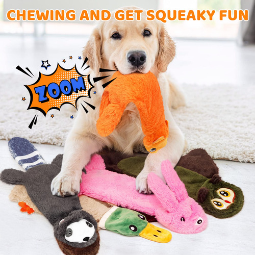 Botella De Agua Dog Squeaky Toys Fireor, Arrugada, Sin Relle