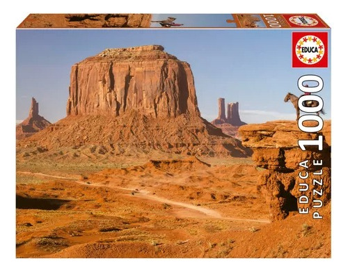 Puzzle Rompecabezas 1000 Piezas Monument Valley Paisaj Educa