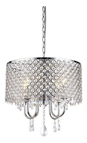 Lámpara Colgante De Cristal Con Diseño Exclusivo Y Elegante