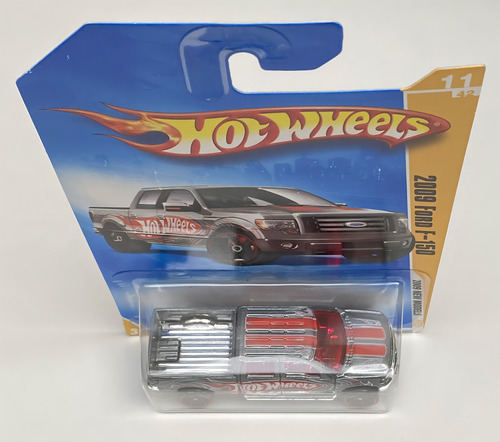 Hot Wheels 2009 New Models 011/190 - 2009 Ford F-150 Color Gris