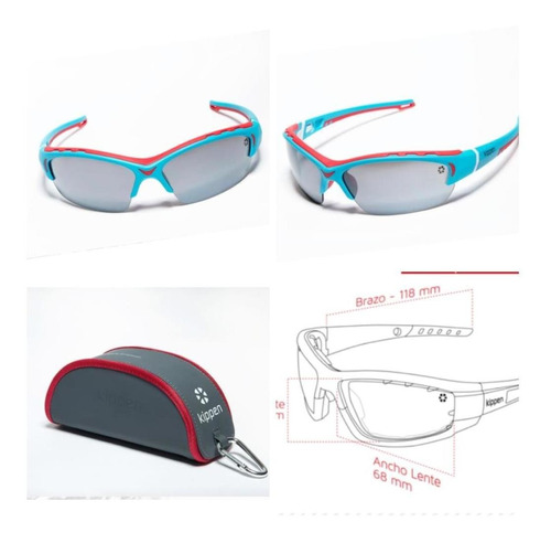 Lentes De Sol Ciclismo Ruta Mtb Running Kippen Original 