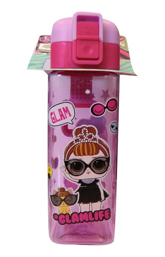 Botella Infantil De Peppa Lol Surprise Safety Lock De 550 Ml