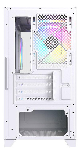 Gabinete Gamer Acegeek Rhythm Mid-tower Lateral/vidro Branco
