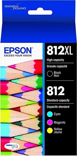 Cartuchos De Tinta Epson T812 Durabrite Para Epson Wf7820/40