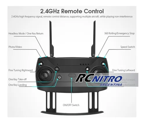 Drone Eachine E511s Gps Simil Dji Plegable 1080p Follow Me
