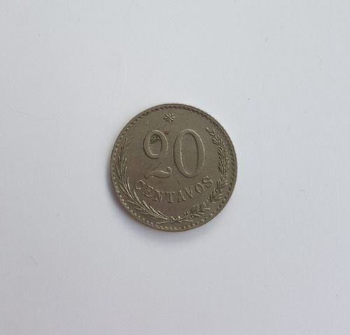 Paraguay Moneda 20 Centavos 1900