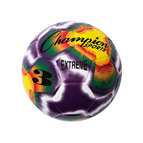 Champion Sports Extreme Tie Dye Tamaño 3 Bola De Fútbol Comp