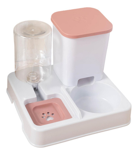Alimentador Automático De Gatos 2 En 1 Alimentador Y