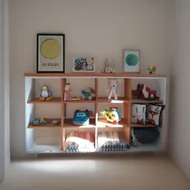 Comprar Cómoda Montessori Juguetero Organizador Rack Niños Paraíso