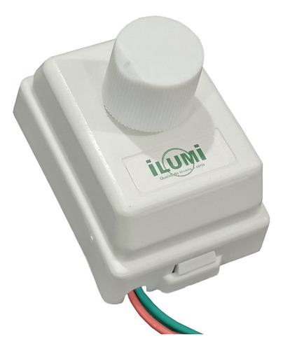 2pcs Dimmer Controle Velocidade Ventilador Exaustor Bivolt Cor Da Estrutura Branco Diâmetro 6 Cm 127/220v
