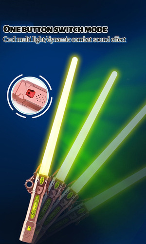 Juguete De Sable De Luz De Star Wars, Retráctil De 7 Colores