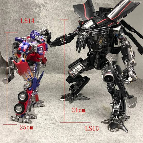 Transformers Optimus Prime Y Jetfire Ls14 Y Ls15 Mpm Ko