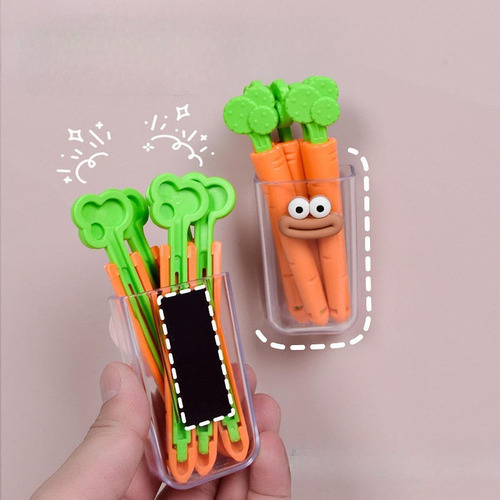 5 Pinzas Para Sellar Alimentos, Novedosas Pinzas Para Sellar