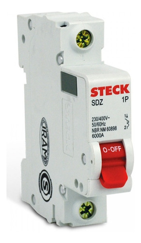 Interruptor Automático Monofásico 1x10a Curva C 230v 10ka