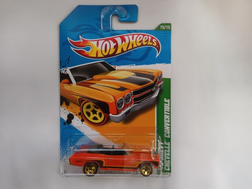 Hot Wheels Treasure Hunt 70 Chevy Chevelle Convertible 