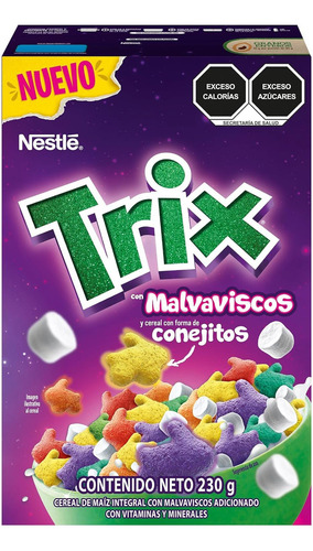 3 Pza Cereal Trix Sabor Marshmallow, 230 G