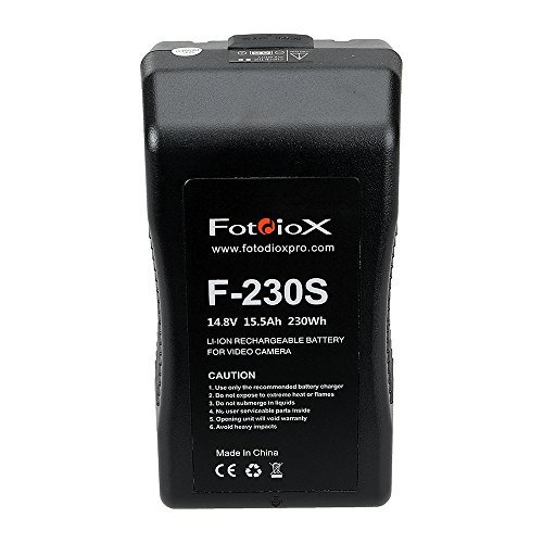 Fotodiox Pro 14.8v 230wh Li Ion V Mount Battery For Pro