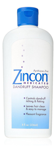  Champú Anticaspa Medicado Zincon, 8 Fl. Onz