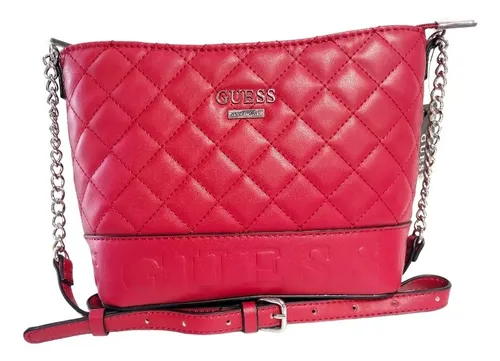 Bolsa roja guess sale