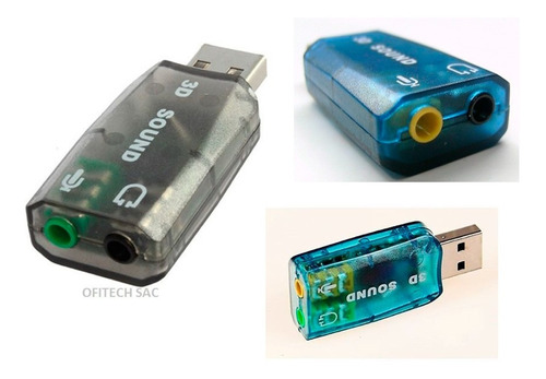 Tarjeta De Sonido Usb Audio  Micrófono Tarjeta Audio Altavoz