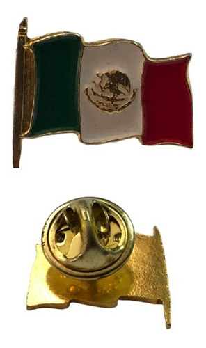 Pins De Solapa De  Bandera De México 