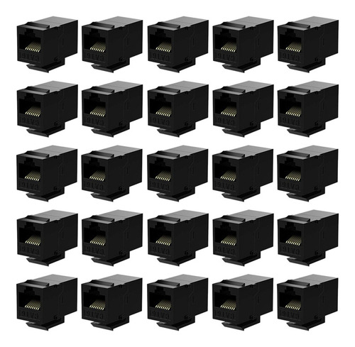 Acoplador Rj45 Cat6 Keystone Jacks, 50 Unidades, Acoplador E