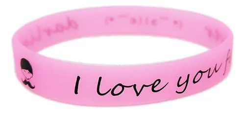 25 Pulseras Luminosas De Silicona Coloridas Personalizadas