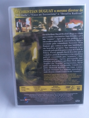 Scanners Trilogia Rarissima Dvd