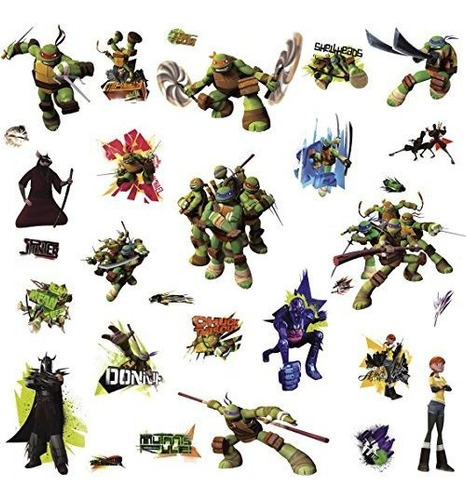 Rmk2246scs Teenage Mutant   Turtles Peel And Stick Wall...