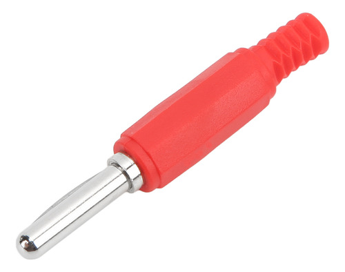 Tapón Tipo Banana Rojo, 10 Unidades J.10023, 4 Mm, Latón Pro