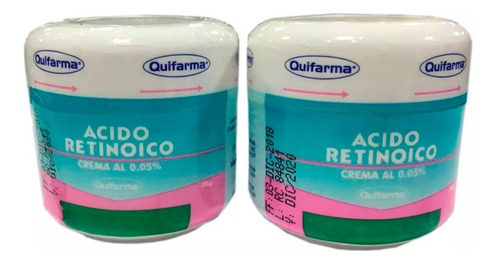 Acido Retinoico Crema 5%. Control Acne Y Quita Manchas.