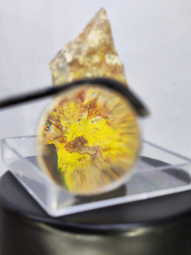 Mineral Raro Mineral Uranio Radioactivo Schoepita #2 (Usado)