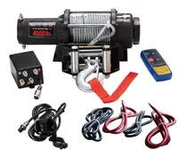 Comprar Malacate 4500 Lbs 2000 Kg 12v Control Remoto Cable De Acero