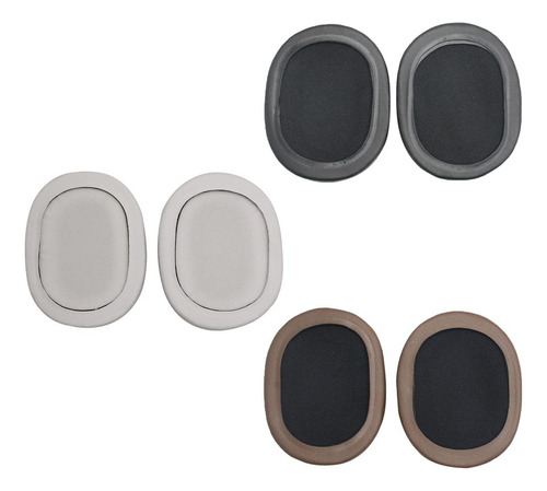 1 ^pair De Almohadas De Repuesto Para Bt De Color Negro