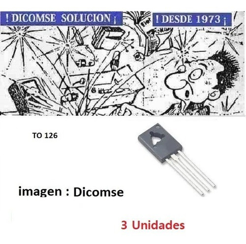 Transistor  Bd136 Bd136-16trans Pnp 45v 1.5ato126 X3unidades