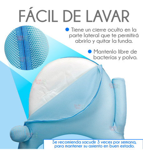 Slim Company Silla Para Suelo Piso Plegable Con Respaldo Reclinable Ajustable En Múltiples Posiciones Y Ángulos Color Azul